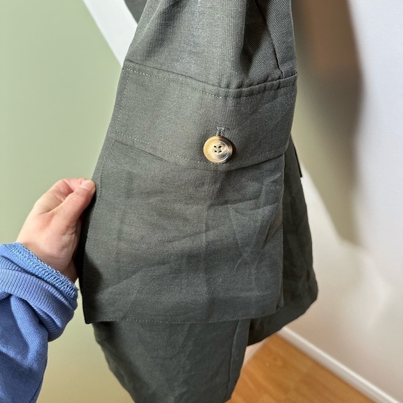 Anine Bing Kaiden Dress in Willow‎ Green XS - Picture 5 of 9